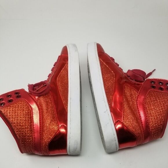 PASTRY BRIGHT RED SNEAKERS. SIZE 7 - Picture 9 of 12